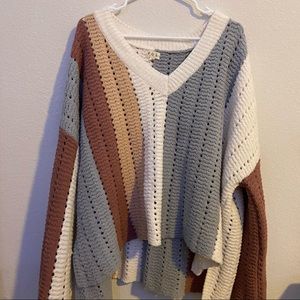 pastel sweater
